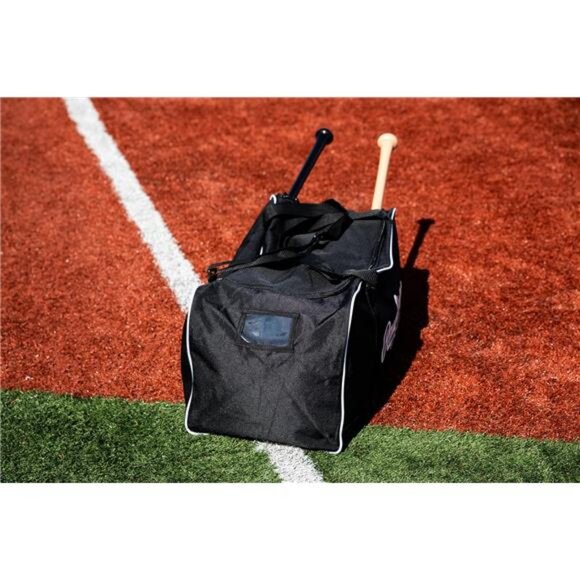 Baseball Softball Duffle Bag Equipment Sports Gym Bag Bat Sleeve Shoe Compartmen - Picture 3 of 8